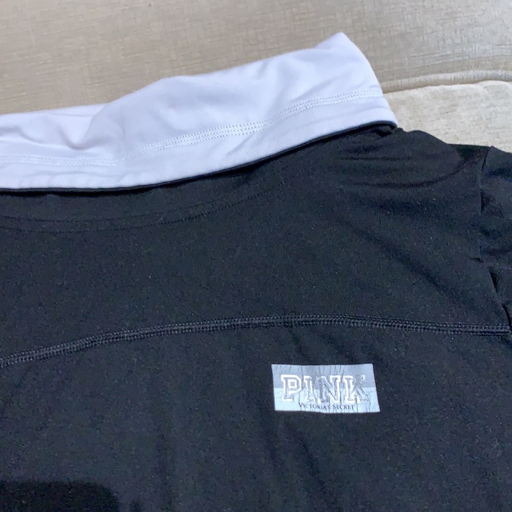 PINK Cowl Neck Athletic Pullover